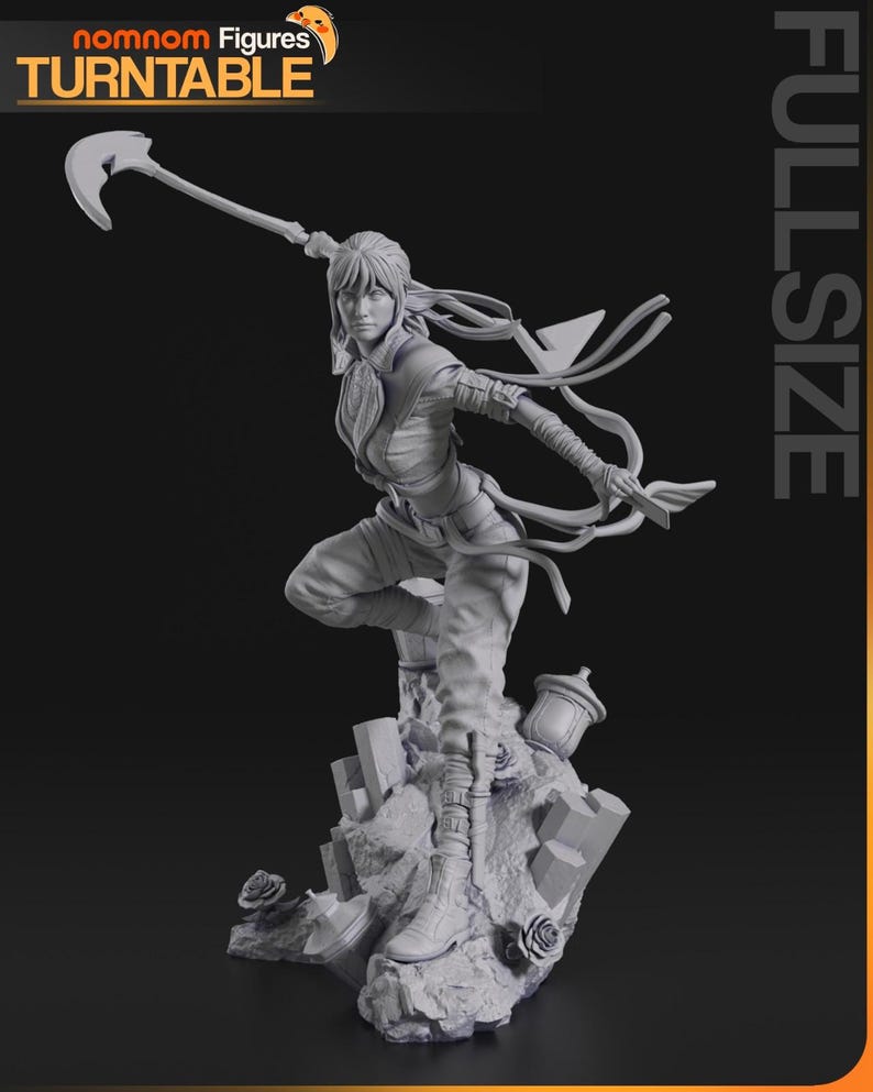 Sciel Clair Obscur Expedition 33 Resin Figure – 1/8 1/6 Scale Fan Art Statue | Collector Gift image 8