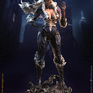 Black Cat — Marvel Comics | 1/8 1/6 Scale Resin Figure | Unpainted or Hand-Painted | 3D Printed Fan Art | Collector Gift image 6