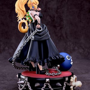 Bowsette — Super Mario | 1/8 1/6 Scale Resin Figure | Unpainted or Hand-Painted | 3D Printed Fan Art | Collector Gift image 3