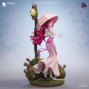 Penelope Eckhart Resin Figure – Villains Are Destined to Die Fan Art Statue (1/8 1/6 Scale) | Collector Gift image 7