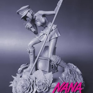 Nana Osaki — NANA | 1/8 1/6 Scale Resin Figure | Unpainted or Hand-Painted | 3D Printed Fan Art | Collector Gift bild 1