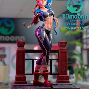 Cammy Street Fighter Resin Figure – 1/8 1/6 Scale 3D Printed Fan Art Statue | Collector Gift image 3