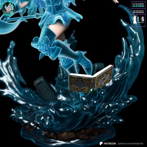 Noelle Silva Black Clover Resinfigur – Skala 1/6 3D-tryckt fankonststaty | Samlargåva bild 5