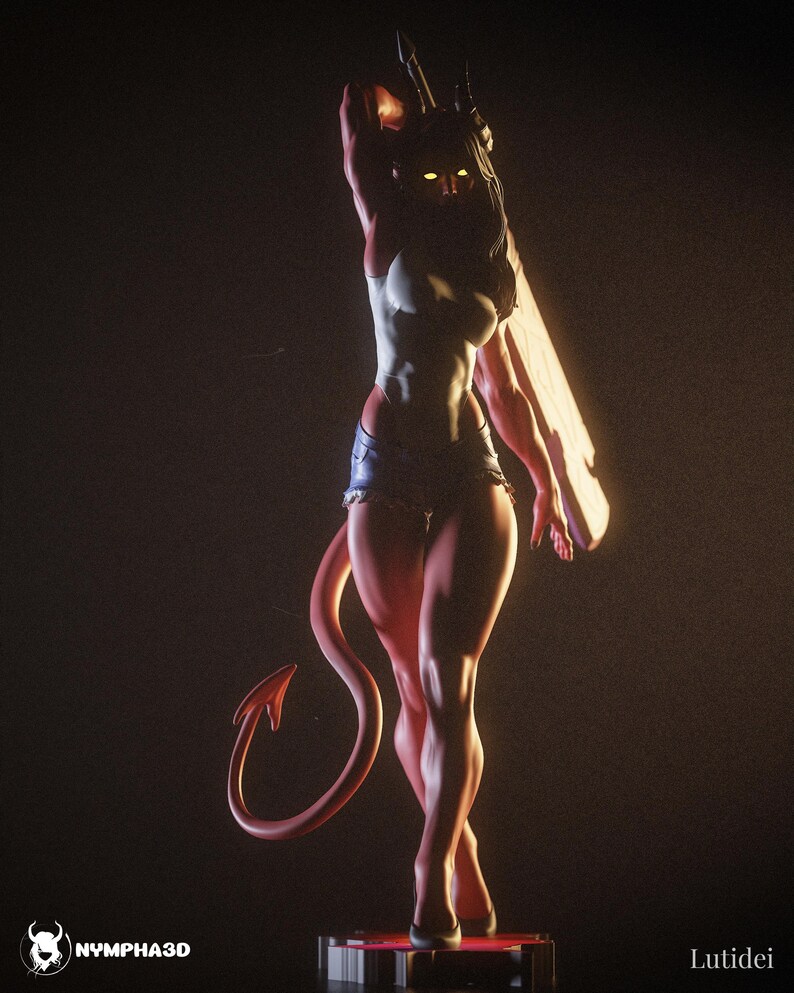 Malevola — Dispatch | 1/8 1/6 Scale Resin Figure | Unpainted or Hand-Painted | 3D Printed Fan Art | Collector Gift Bild 3