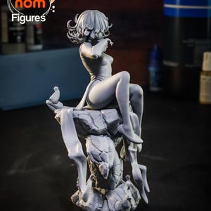 Atsu One-Punch Man Resin Figure – 1/8 1/6 Scale 3D Printed Fan Art Statue | Collector Gift image 2