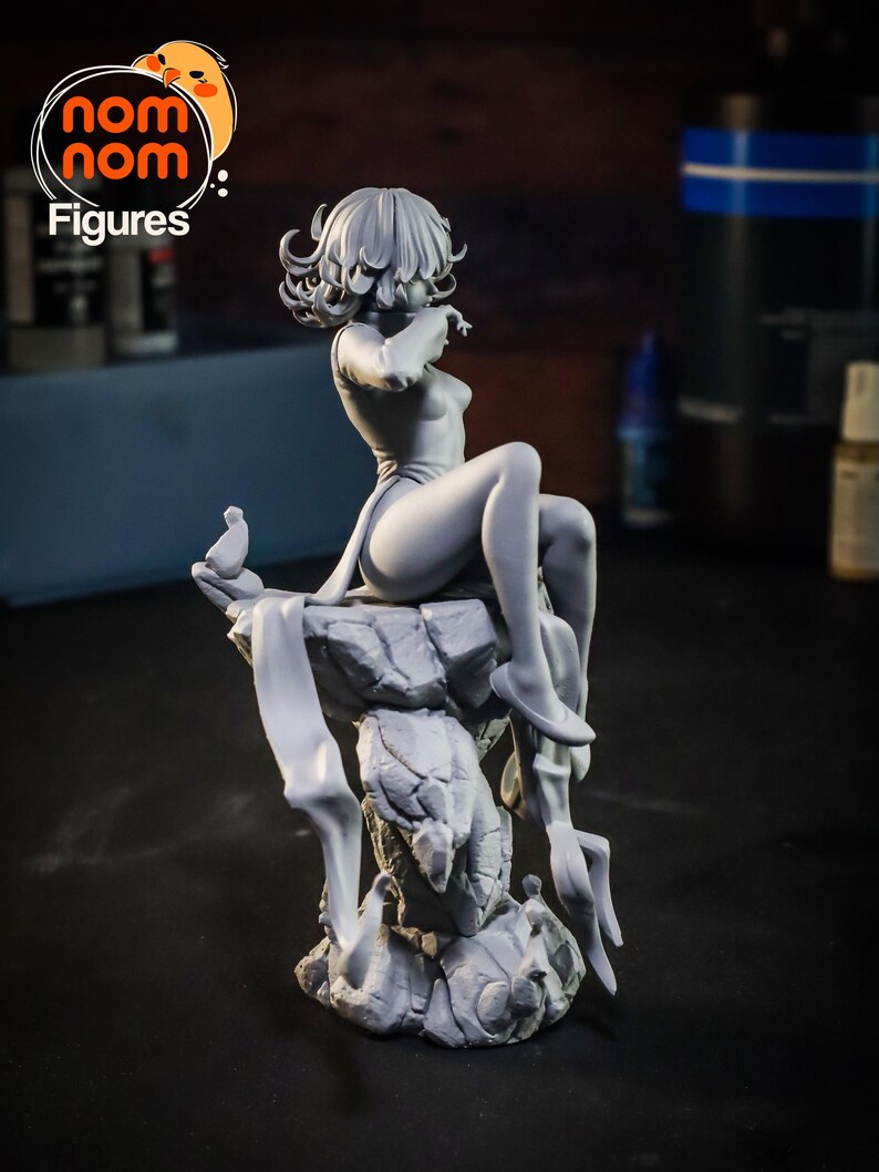 Atsu One-Punch Man Resin Figure – 1/8 1/6 Scale 3D Printed Fan Art Statue | Collector Gift image 2