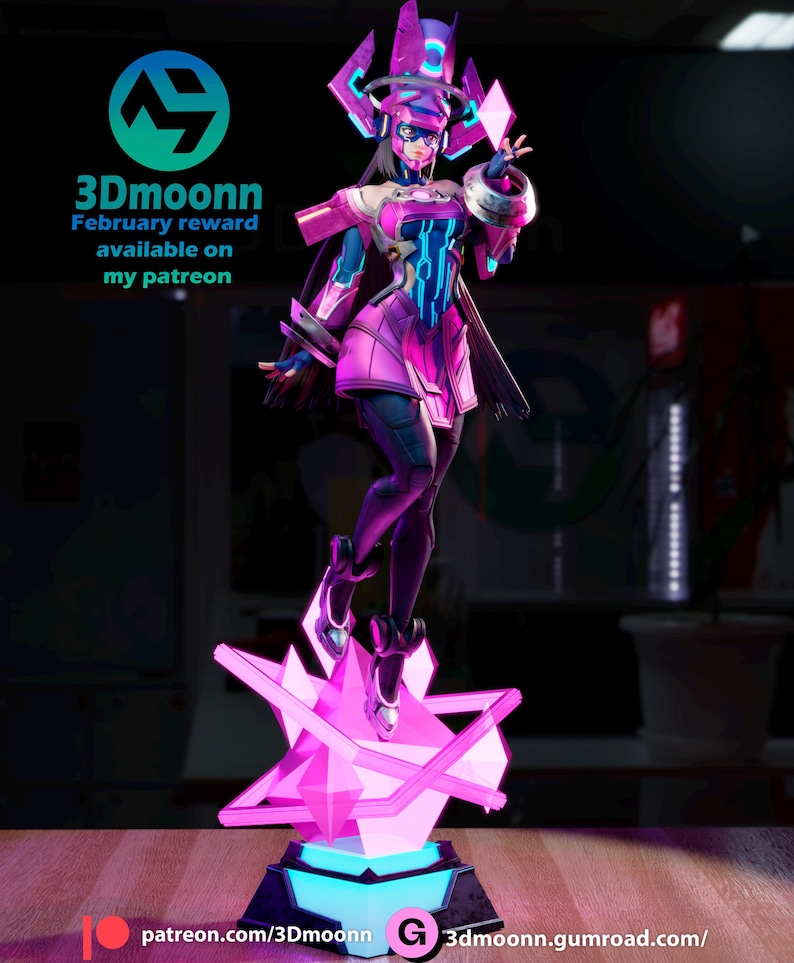 Galacta Medium Tier — Marvel | Harsfiguur schaal 1/8 1/6 | 3D-geprinte fanart | Ongeverfde garagekit | Verzamelaarsstandbeeld | Verzamelaarscadeau afbeelding 1