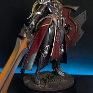 Leona — League of Legends | 1/8 1/6 Scale Resin Figure | Unpainted or Hand-Painted | 3D Printed Fan Art | Collector Gift image 6