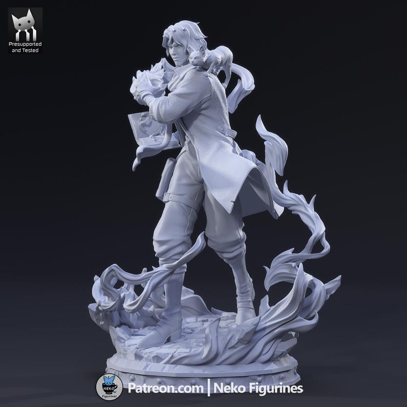 Figura de Caleb Widogast de Critical Role – Estátua em resina na escala 1/8/1/6 (sem pintura) | Presente para colecionadores imagem 10