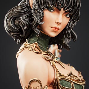 Luneth Sculpt | 1/8 1/6 Scale Resin Figure | Unpainted or Hand-Painted | 3D Printed Fan Art | Collector Gift immagine 5