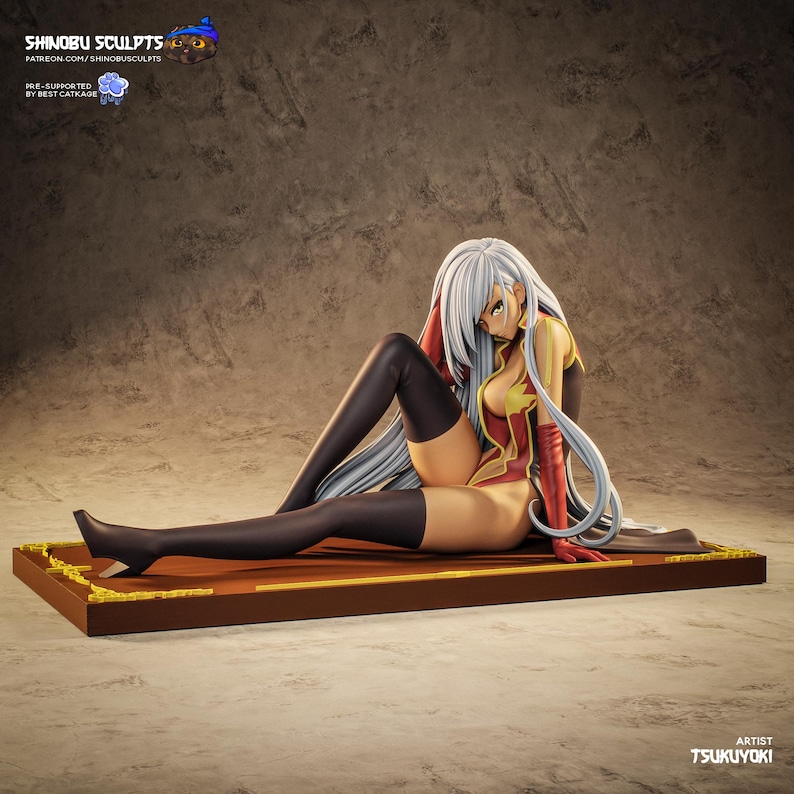 Shinobu Kocho Demon Slayer Resin Figure – 1/8 1/6 Scale 3D Printed Fan Art Statue | Collector Gift image 2