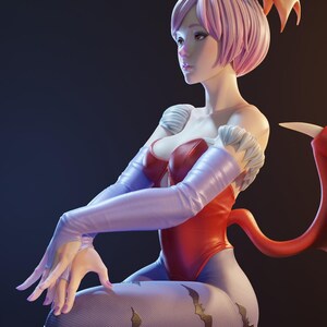Lilith Borderlands Resin Figure – 1/8 1/6 Scale 3D Printed Fan Art Statue | Collector Gift image 5