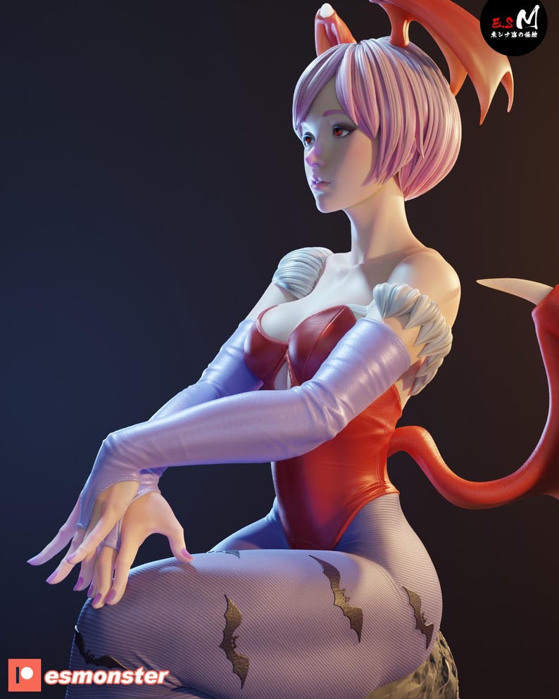 Lilith Borderlands Resin Figure – 1/8 1/6 Scale 3D Printed Fan Art Statue | Collector Gift image 5