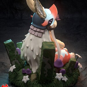 Nanachi — Gemaakt in de afgrond | Harsfiguur schaal 1/8 1/6 | Ongeverfd of handgeschilderd | 3D-geprinte fanart | Verzamelaarscadeau afbeelding 3