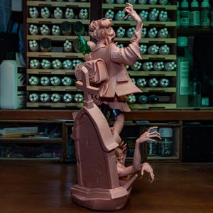 Graves — Deadlock | 1/8 1/6 Scale Resin Figure | 3D Printed Fan Art | Unpainted Garage Kit | Collector Gift image 5