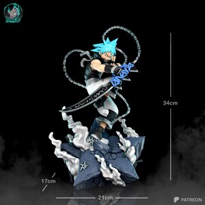 Blackstar — Soul Eater | 1/8 1/6 Scale Resin Figure | Unpainted or Hand-Painted | 3D Printed Fan Art | Collector Gift Bild 7