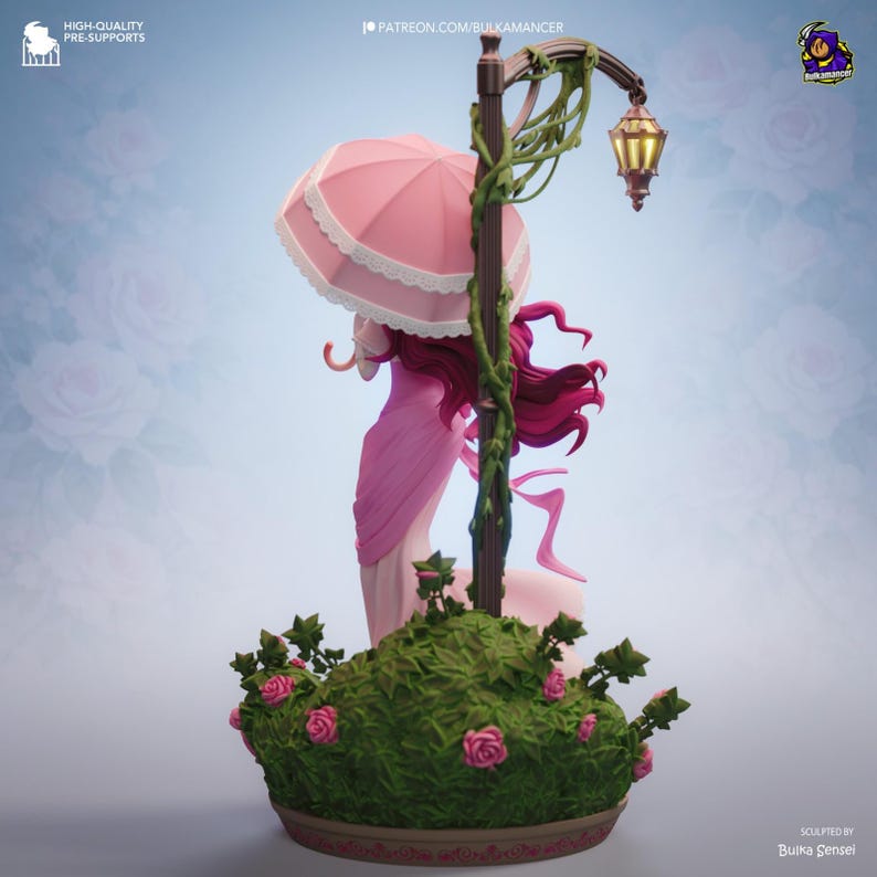 Penelope Eckhart Resin Figure – Villains Are Destined to Die Fan Art Statue (1/8 1/6 Scale) | Collector Gift image 4