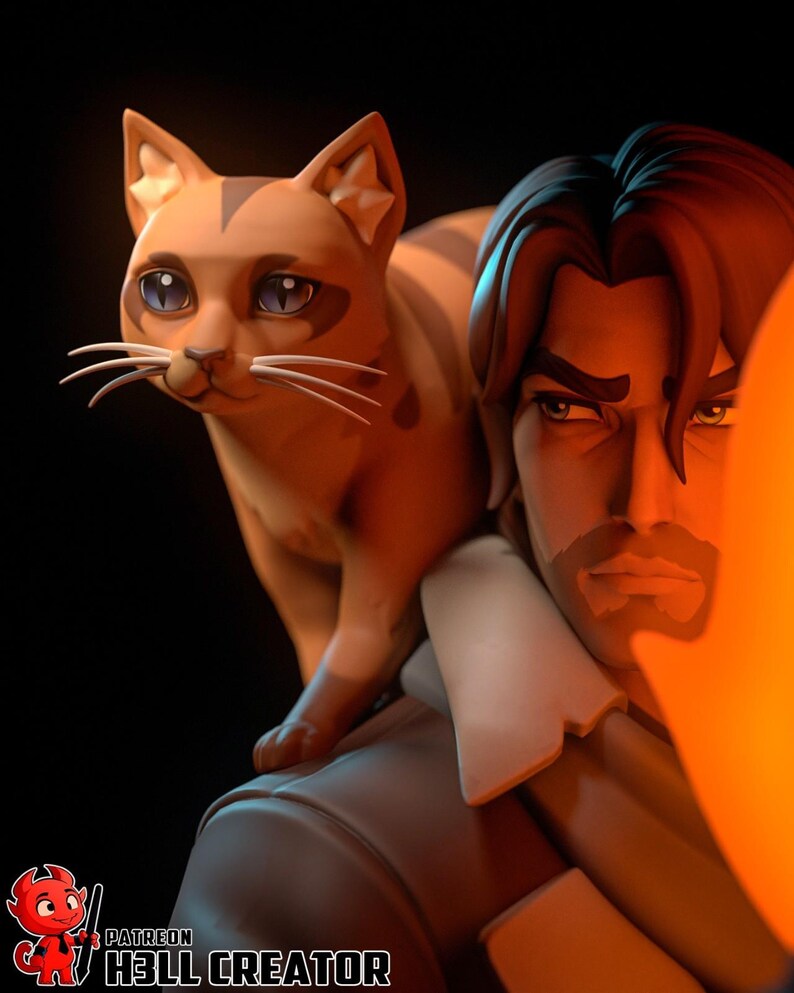 Caleb Widogast Critical Role Resin Figure – 1/8 1/6 Scale 3D Printed Statue | Collector Gift image 7