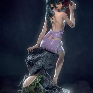 Maomao — Apotekarens dagböcker | Hartsfigur i skala 1/8 1/6 | Omålad eller handmålad | 3D-utskriven fankonst | Samlargåva bild 5