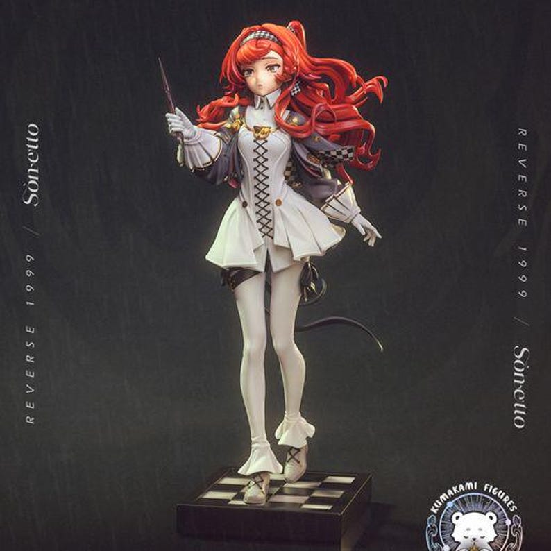 Sonetto — Reverse: 1999 | 1/8 1/6 Scale Resin Figure | Unpainted or Hand-Painted | 3D Printed Fan Art | Collector Gift image 8