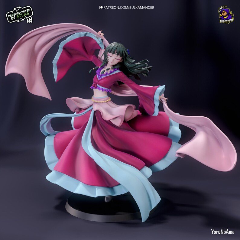 Maomao — The Apothecary Diaries | 1/8 1/6 Scale Resin Figure | Unpainted or Hand-Painted | 3D Printed Fan Art | Collector Gift image 4
