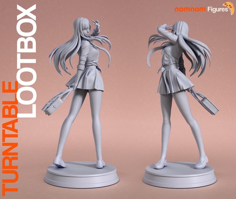 Marin Kitagawa — My Dress Up Darling | 1/8 1/6 Scale Resin Figure | Unpainted or Hand-Painted | 3D Printed Fan Art | Collector Gift image 3