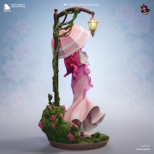 Penelope Eckhart Resin Figure – Villains Are Destined to Die Fan Art Statue (1/8 1/6 Scale) | Collector Gift image 5