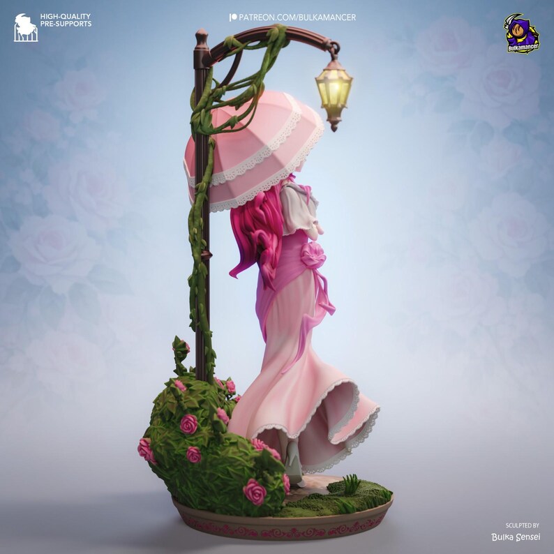Penelope Eckhart Resin Figure – Villains Are Destined to Die Fan Art Statue (1/8 1/6 Scale) | Collector Gift image 5