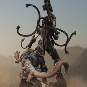 Bilder Kyla | 1/8 bis 1/6 Harz Figur | Unbemalt oder Handbemalt | 3D gedruckte Fan Art | Sammler Geschenk Bild 10