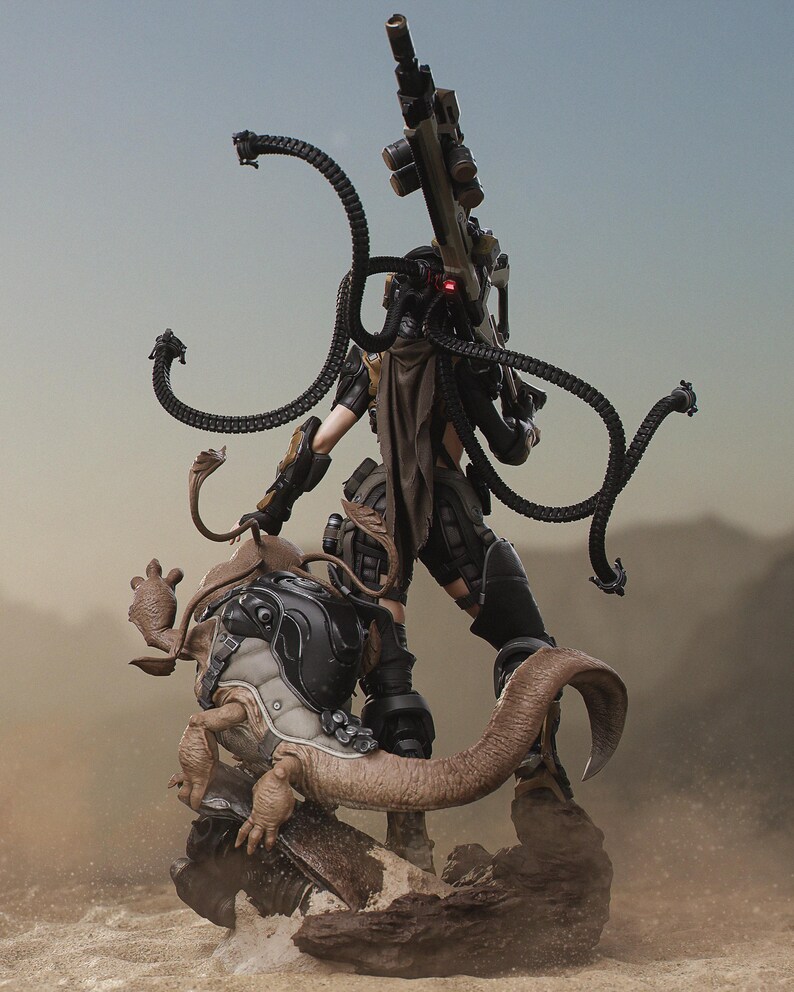 Bilder Kyla | 1/8 bis 1/6 Harz Figur | Unbemalt oder Handbemalt | 3D gedruckte Fan Art | Sammler Geschenk Bild 10