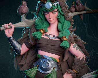 Artemis — Hades | 1/8 1/6 Scale Resin Figure | Unpainted or Hand-Painted | 3D Printed Fan Art | Collector Gift