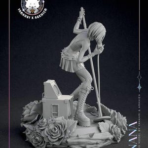 Nana Osaki — NANA | 1/8 1/6 Scale Resin Figure | Unpainted or Hand-Painted | 3D Printed Fan Art | Collector Gift bild 10