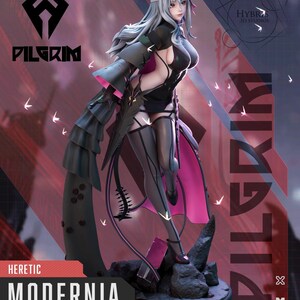 Modernia — NIKKE: Goddess of Victory | 1/8 1/6 Scale Resin Figure | Unpainted or Hand-Painted | 3D Printed Fan Art | Collector Gift image 3