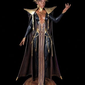 Mel — Arcane / League of Legends | 1/8 1/6 Scale Resin Figure | Unpainted or Hand-Painted | 3D Printed Fan Art | Collector Gift image 5