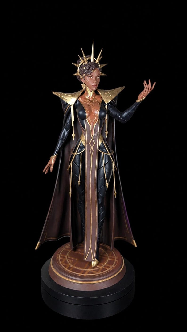 Mel — Arcane / League of Legends | 1/8 1/6 Scale Resin Figure | Unpainted or Hand-Painted | 3D Printed Fan Art | Collector Gift image 5
