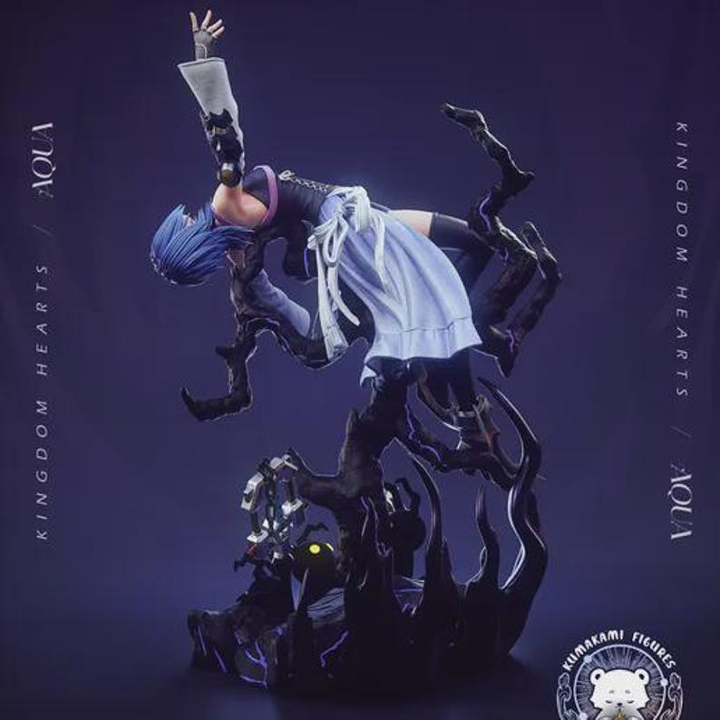 Kingdom Hearts Bundle — Kingdom Hearts | 1/8 1/6 Scale Resin Figure | Unpainted or Hand-Painted | 3D Printed Fan Art | Collector Gift image 8