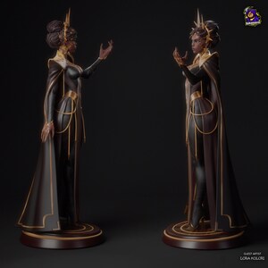 Mel — Arcane / League of Legends | 1/8 1/6 Scale Resin Figure | Unpainted or Hand-Painted | 3D Printed Fan Art | Collector Gift image 7