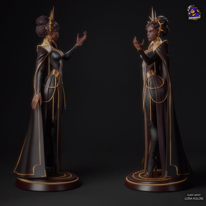 Mel — Arcane / League of Legends | 1/8 1/6 Scale Resin Figure | Unpainted or Hand-Painted | 3D Printed Fan Art | Collector Gift image 7