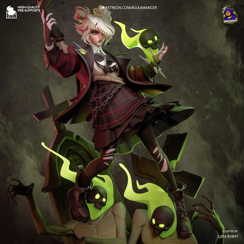 Graves Ver. B — League of Legends | 1/8 1/6 Scale Resin Figure | Unpainted or Hand-Painted | 3D Printed Fan Art | Collector Gift image 5