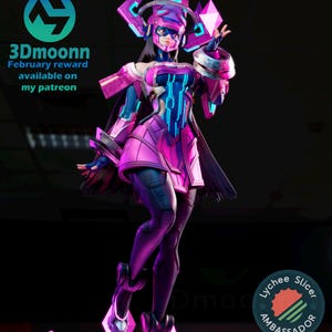 Galacta Medium Tier — Marvel | Harsfiguur schaal 1/8 1/6 | 3D-geprinte fanart | Ongeverfde garagekit | Verzamelaarsstandbeeld | Verzamelaarscadeau afbeelding 3