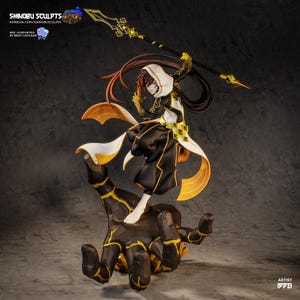 Zhongli — Genshin Impact | 1/8 1/6 Scale Resin Figure | Unpainted or Hand-Painted | 3D Printed Fan Art | Collector Gift image 2