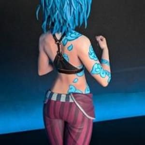 Jinx — League of Legends / Arcane | 1/8 1/6 Scale Resin Figure | 3D Printed Fan Art | Unpainted Garage Kit | Collector Statue Collector Gift image 5