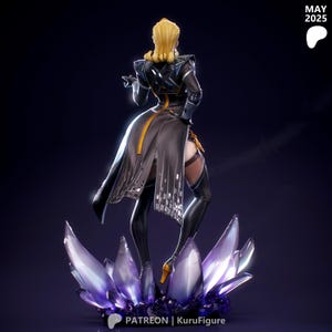 Emma Frost — Marvel | 1/8 1/6 Scale Resin Figure | Unpainted or Hand-Painted | 3D Printed Fan Art | Collector Gift image 4