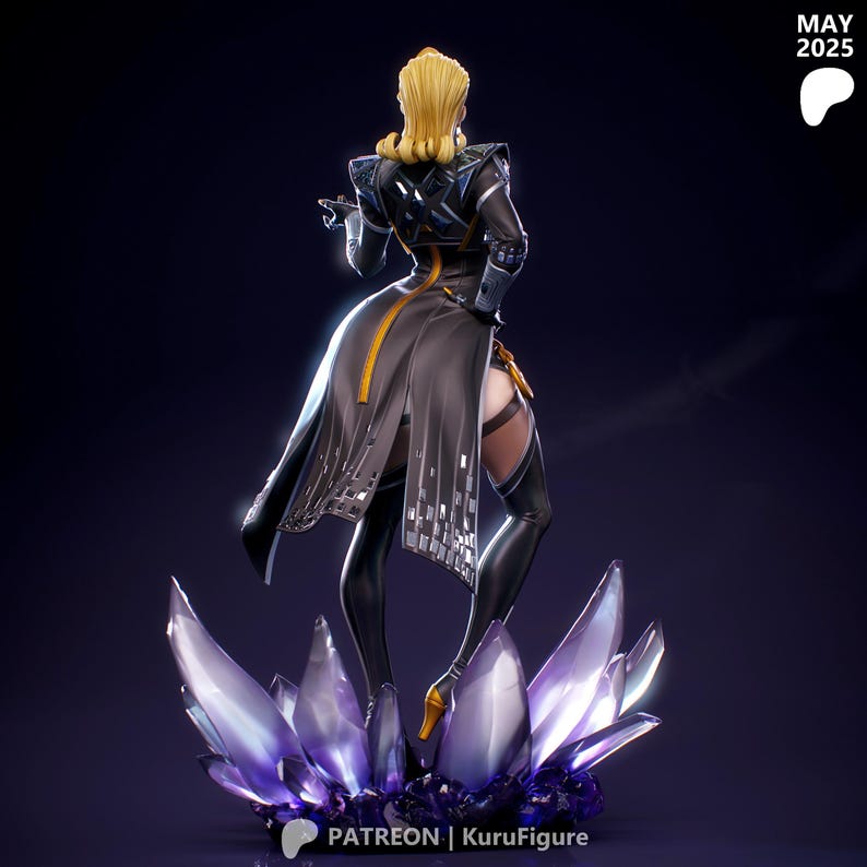 Emma Frost — Marvel | 1/8 1/6 Scale Resin Figure | Unpainted or Hand-Painted | 3D Printed Fan Art | Collector Gift image 4