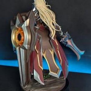 Leona League of Legends Resin Figure – 1/8 1/6 Scale Fan Art Statue | Collector Gift afbeelding 10