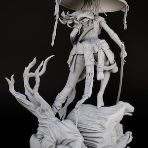 Scarlet Stellar Blade Harzfigur - 1/8 1/6 3D gedruckte Fan Art Statue | Sammler Geschenk Bild 10