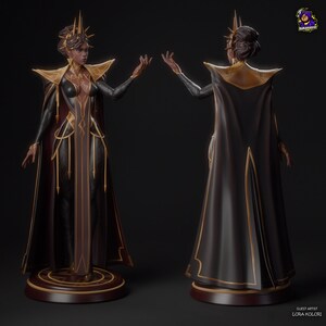 Mel — Arcane / League of Legends | 1/8 1/6 Scale Resin Figure | Unpainted or Hand-Painted | 3D Printed Fan Art | Collector Gift image 8