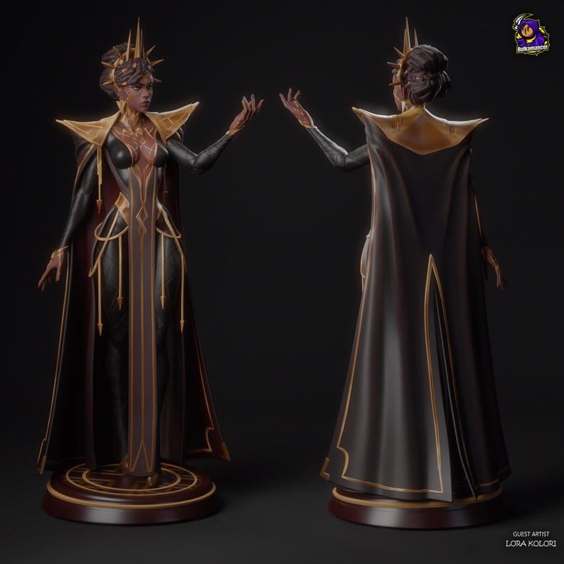 Mel — Arcane / League of Legends | 1/8 1/6 Scale Resin Figure | Unpainted or Hand-Painted | 3D Printed Fan Art | Collector Gift image 8