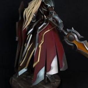 Leona League of Legends Resin Figure – 1/8 1/6 Scale Fan Art Statue | Collector Gift afbeelding 8