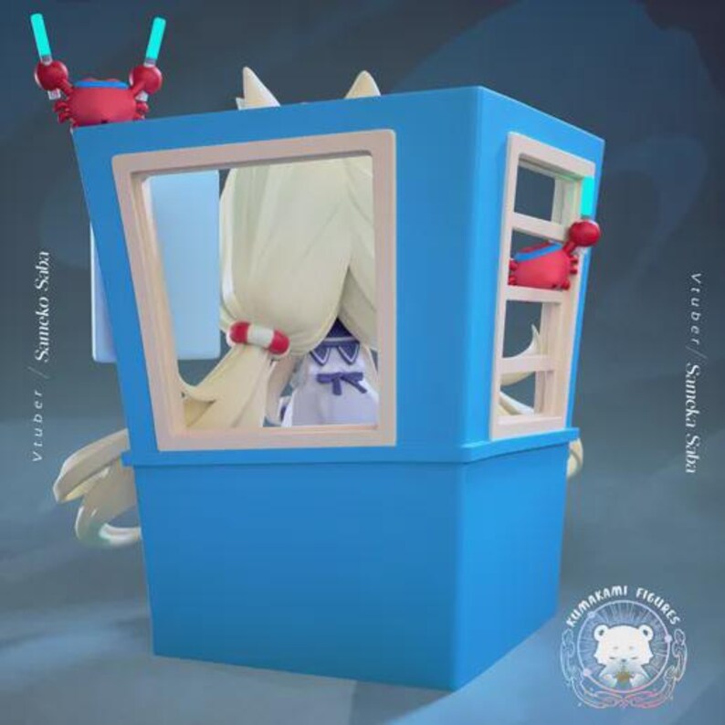 Dream Bundle — Mixed (Kumakami) | 1/8 1/6 Scale Resin Figure | Unpainted or Hand-Painted | 3D Printed Fan Art | Collector Gift image 9